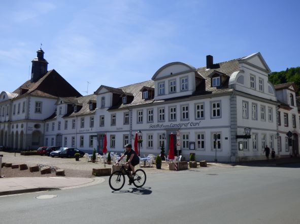 Hugenottenstadt Bad Karlshafen im Weserbergland